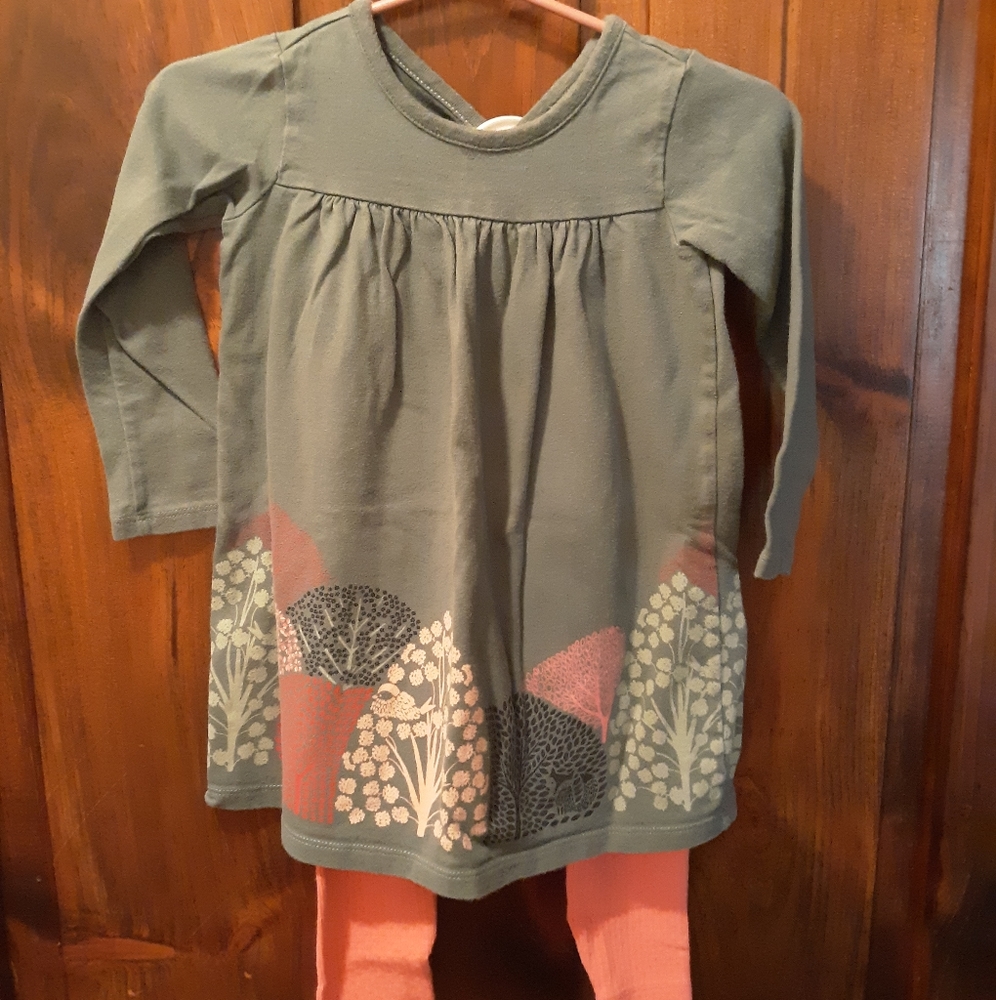 Toddler Girls Tea Collection Dress